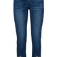 Enchanting Slim Fit Blue Denim with Handmade Strass