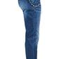 Trendy Tapered Fit Blue Denim Jeans