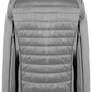 Sleek Gray Wind Jacket with Logo Embellishment