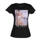 Chic Cotton Tee with Brass Detailing