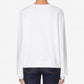 Chic Fogged Glass Effect Logo Sweatshirt