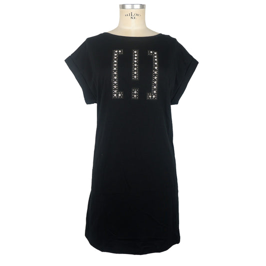 Elegant Black Double Piece Dress
