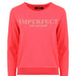 Chic Cotton Blend Pink Sweatshirt