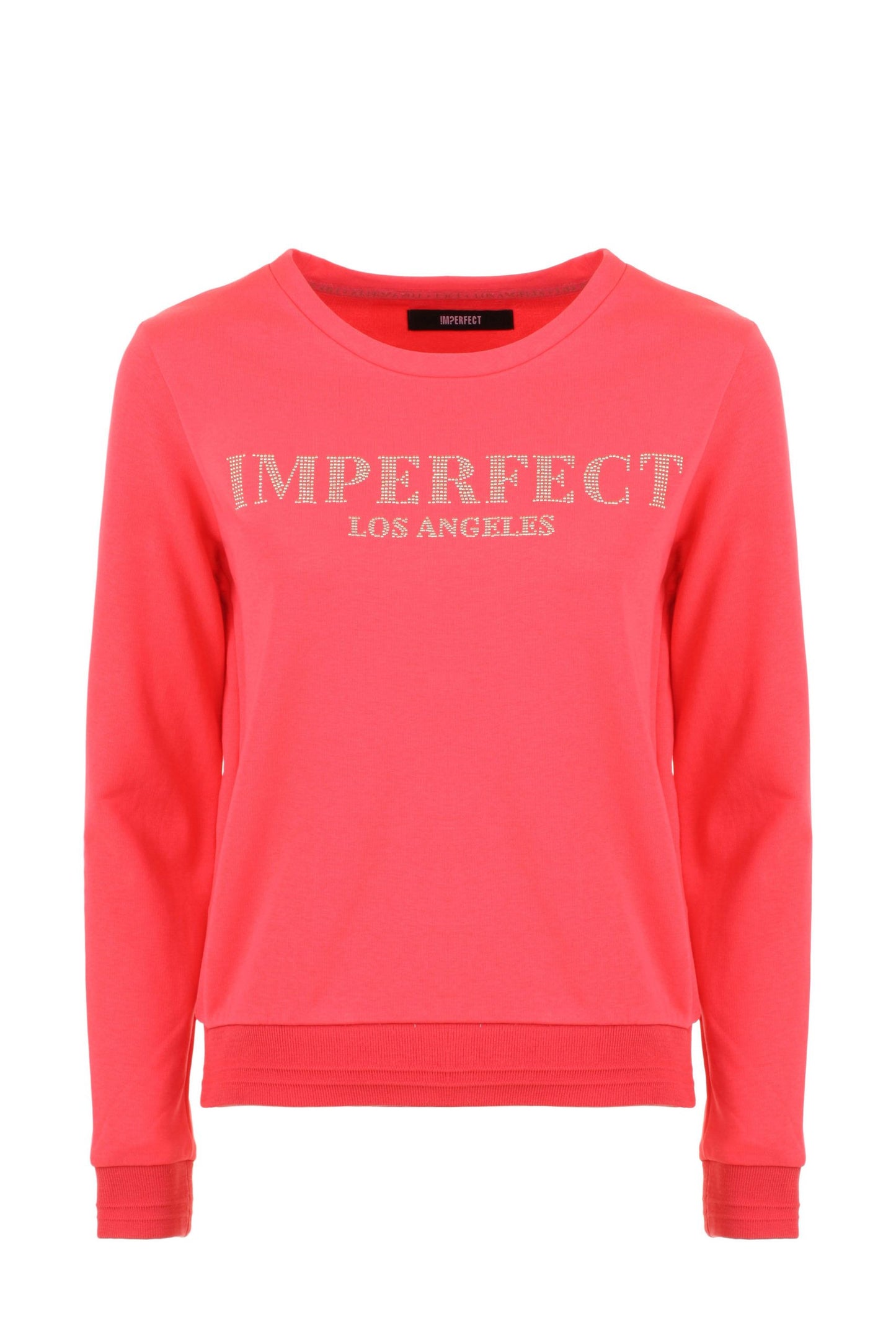 Chic Cotton Blend Pink Sweatshirt