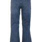 Chic Studded Waist Blue Denim