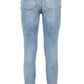 Chic Light Blue Skinny Fit Denim