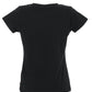 Chic Black Cotton Blend Tee