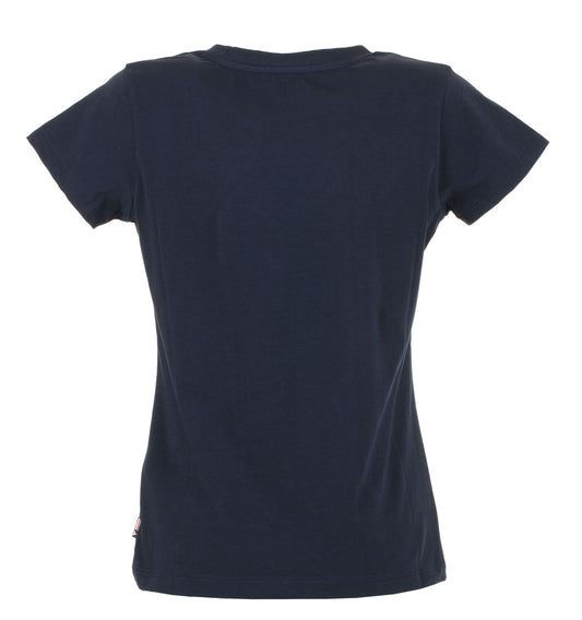 Chic Blue Cotton Blend T-Shirt