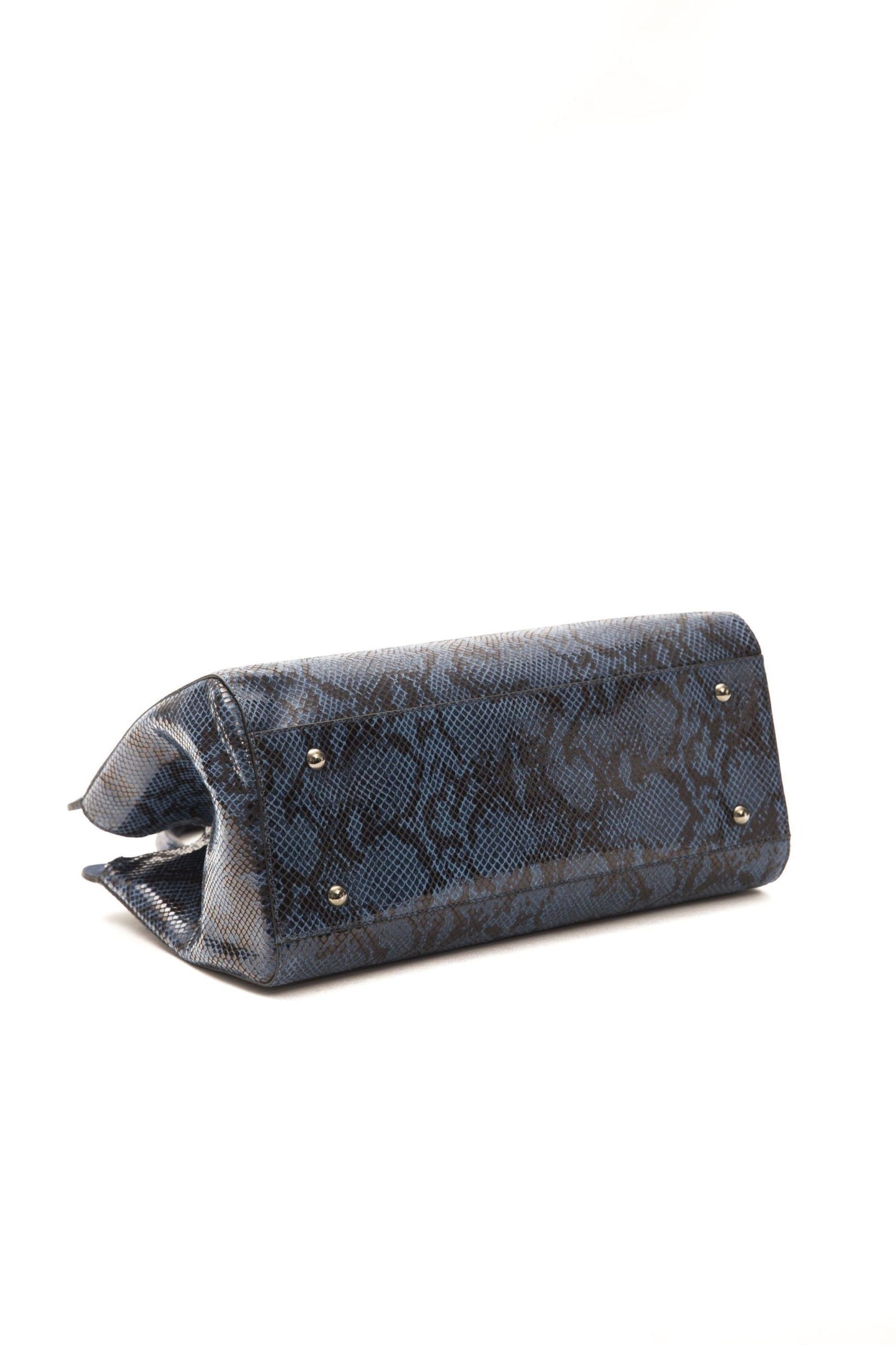 Chic Python Print Leather Tote for Everyday Elegance