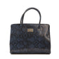 Chic Python Print Leather Tote for Everyday Elegance