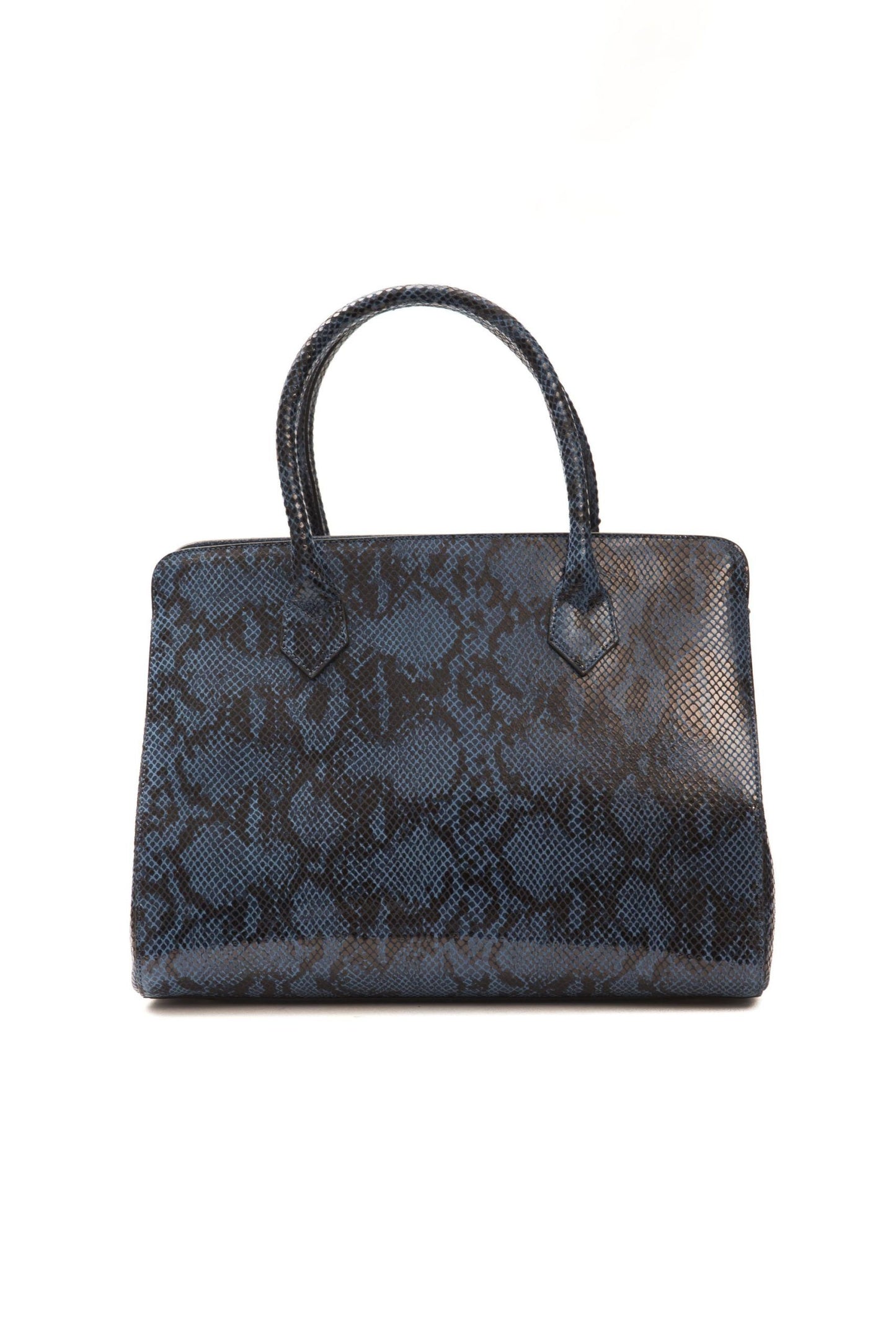 Chic Python Print Leather Tote for Everyday Elegance