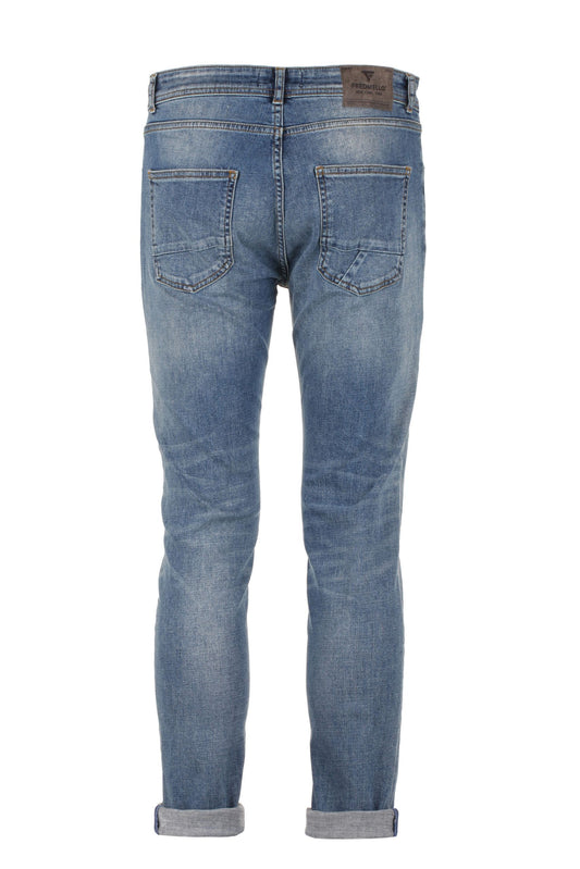 Chic Blue Denim for the Modern Man