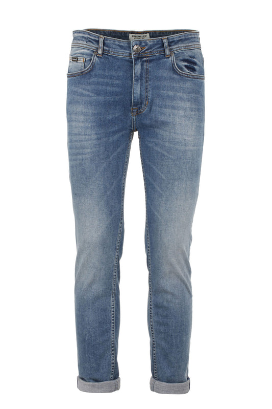 Chic Blue Denim for the Modern Man