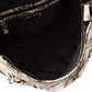 Chic Python Print Leather Shoulder Bag