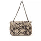 Python Print Leather Crossbody Chic Elegance