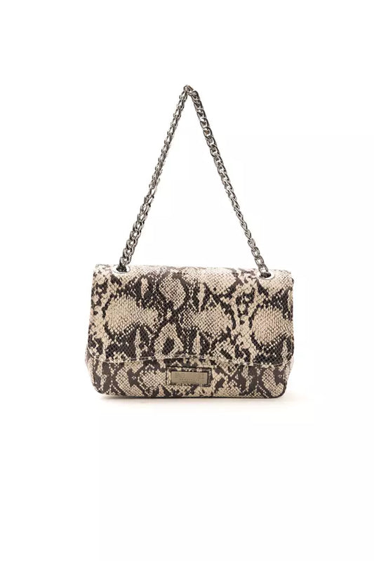 Python Print Leather Crossbody Chic Elegance