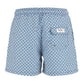 Elegant Blue Boxer Swim Shorts - Luxe Poolside Attire