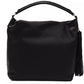 Elegant Black Leather Shoulder Bag