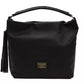 Elegant Black Leather Shoulder Bag