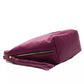 Elegant Burgundy Leather Shoulder Bag