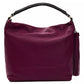Elegant Burgundy Leather Shoulder Bag