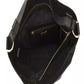 Sleek Black Leather Shoulder Bag