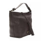 Elegant Leather Shoulder Bag in Earthy Brown