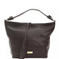 Elegant Leather Shoulder Bag in Earthy Brown