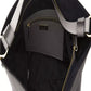 Chic Gray Leather Shoulder Bag - Adjustable Strap