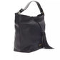 Chic Gray Leather Shoulder Bag with Logo Detailing