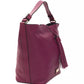 Elegant Burgundy Leather Shoulder Bag