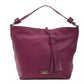Elegant Burgundy Leather Shoulder Bag