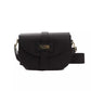 Elegant Black Leather Crossbody Bag