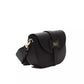 Elegant Black Leather Crossbody Bag