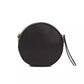 Small Oval Leather Crossbody Elegance