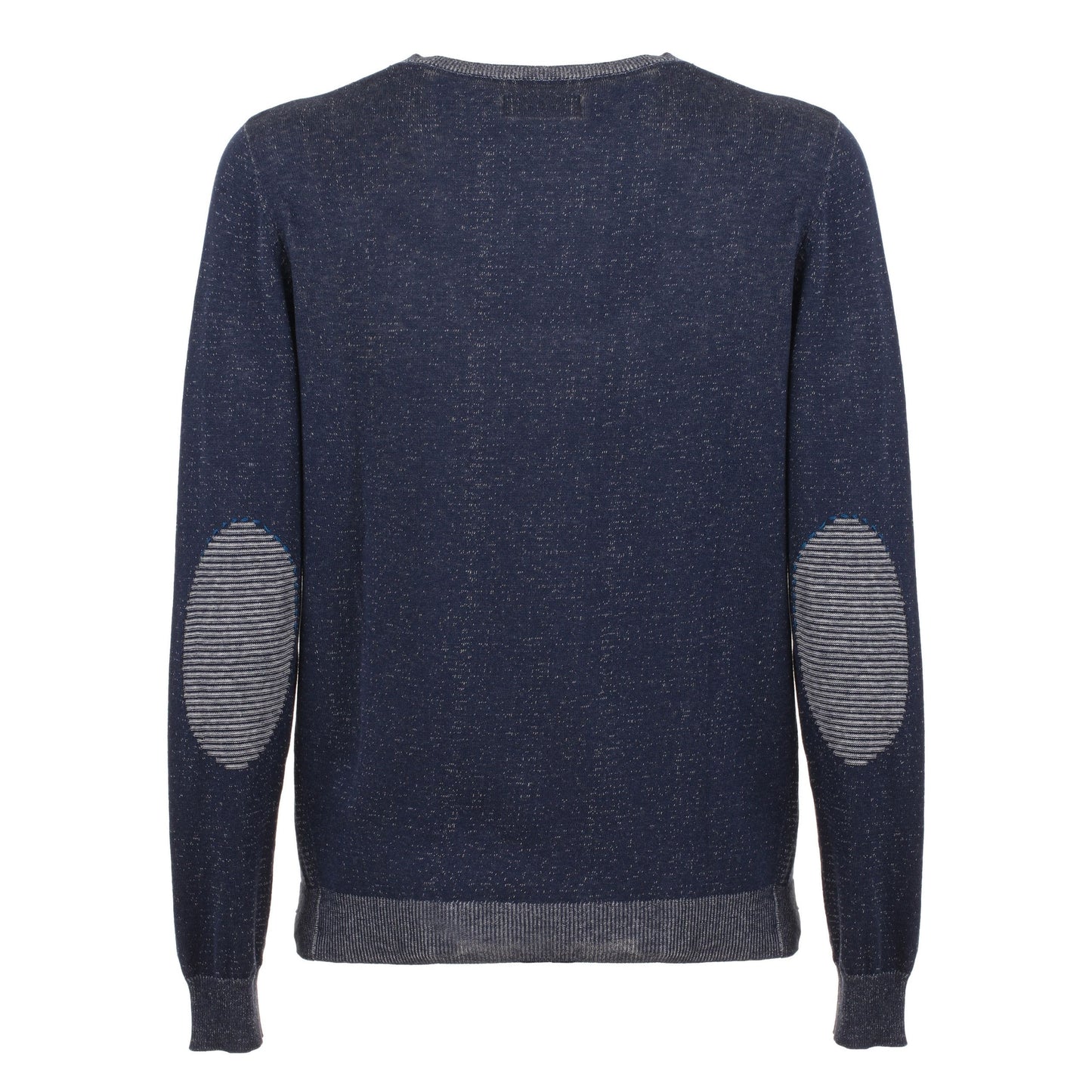 Chic Blue Cotton Sweatshirt for Men