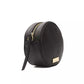 Small Oval Leather Crossbody Elegance