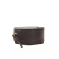 Elegant Small Oval Leather Crossbody