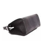 Chic Gray Crocodile-Print Leather Tote