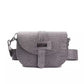 Elegant Crocodile-Print Leather Crossbody Bag