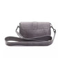 Elegant Crocodile-Print Leather Crossbody Bag