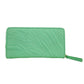 Elegant Mint Green Zipped Wallet