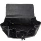 Chic Convertible Croc-Print Leather Bag