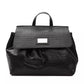 Chic Convertible Croc-Print Leather Bag