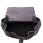 Convertible Croc-Print Leather Handbag