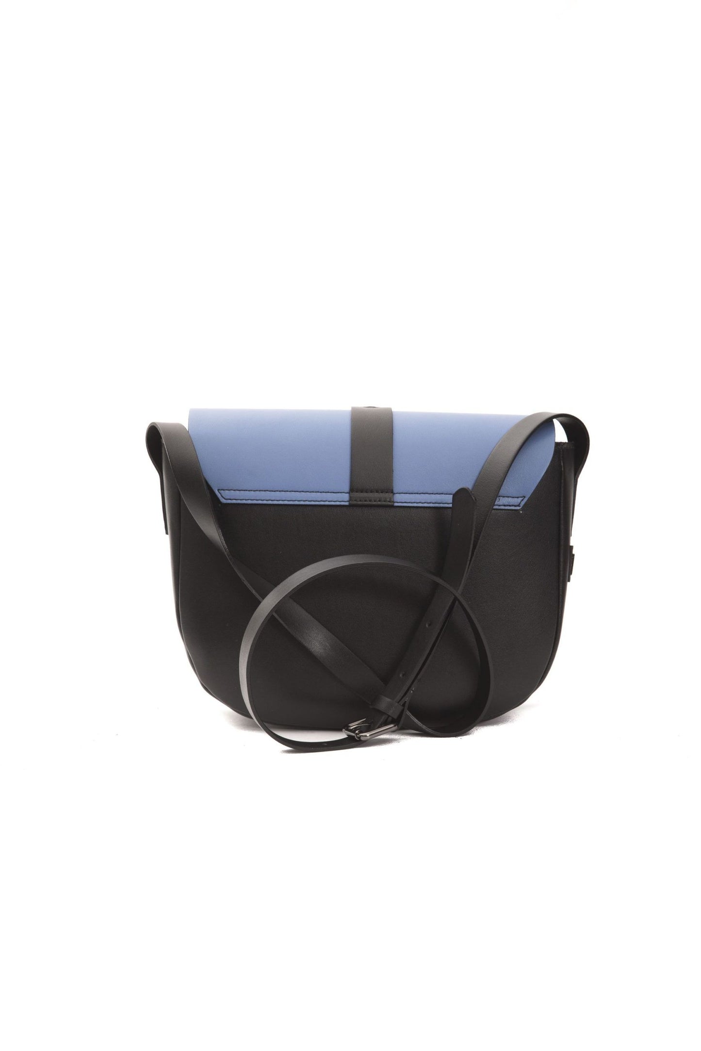 Pompei Donatella Blue Leather Crossbody Women's Bag