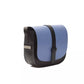Chic Blue Leather Crossbody Bag