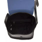 Chic Blue Leather Crossbody Bag