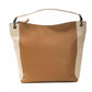 Elegant Leather Shoulder Bag in Rich Brown