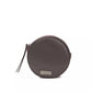 Chic Burgundy Oval Crossbody Bag